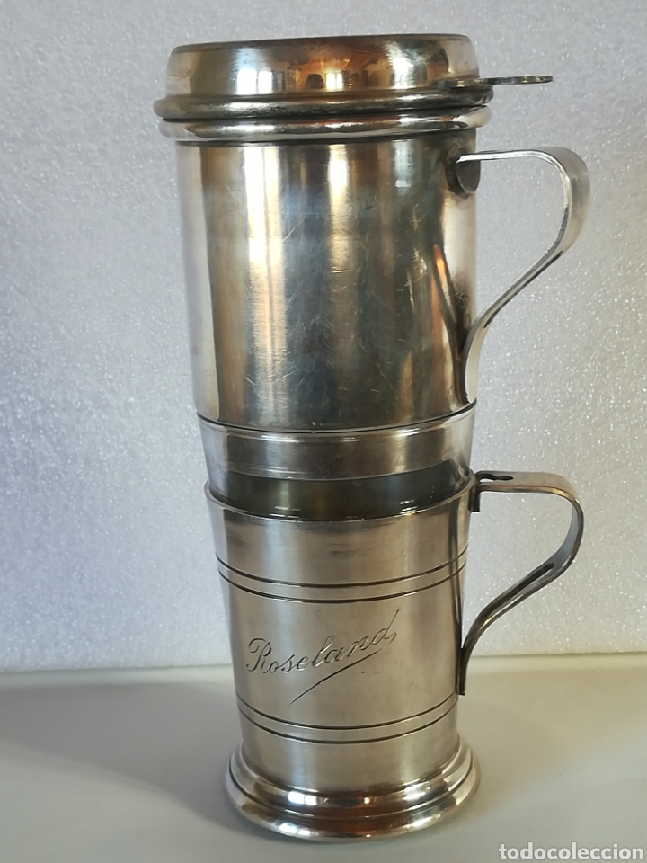 Antig&uuml;edades: Juego de t&eacute; plateado con punzon - Foto 11