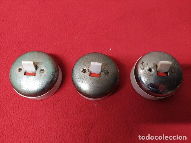 Antig&uuml;edades: ANTIGUO LOTE INTERRUPTORES LUZ - Foto 1