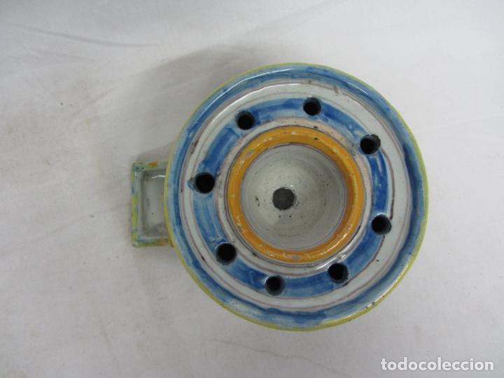 Antig&uuml;edades: Tintero de Talavera de la Reina - Foto 5