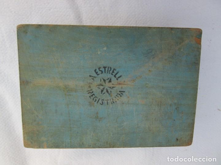 Antig&uuml;edades: Costurero - Caja madera con espejo - Foto 2