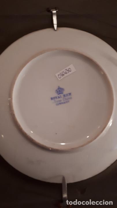 Antig&uuml;edades: Plato de porcelana. - Foto 8