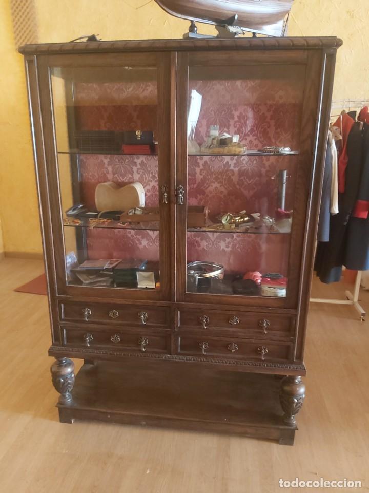 Antig&uuml;edades: VITRINA ANTIGUA 180 cm - Foto 1