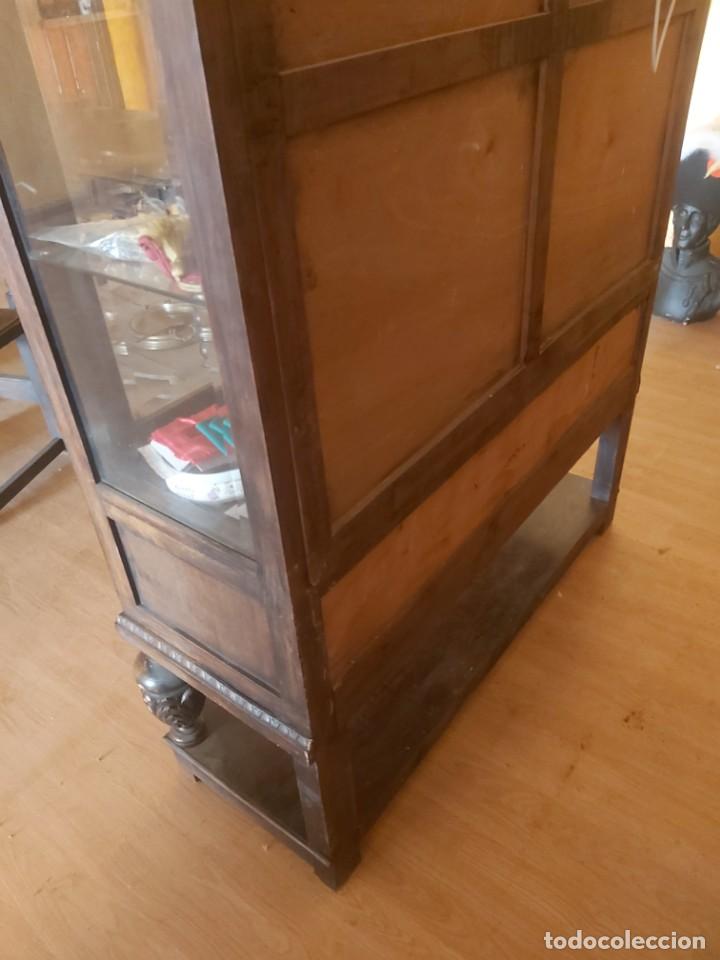 Antig&uuml;edades: VITRINA ANTIGUA 180 cm - Foto 2