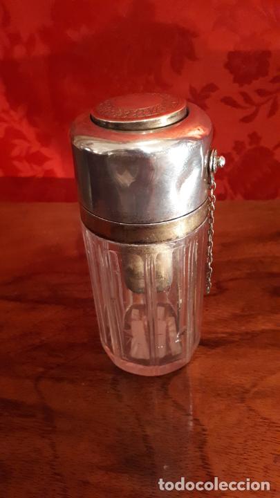 Antig&uuml;edades: Perfumero de cristal. - Foto 2
