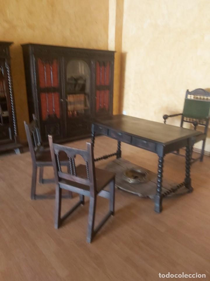 Antig&uuml;edades: DESPACHO ANTIGUO NOGAL XIX - Foto 1