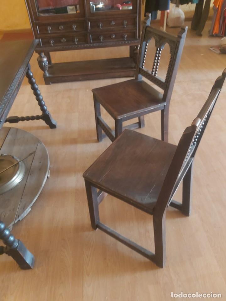 Antig&uuml;edades: DESPACHO ANTIGUO NOGAL XIX - Foto 5