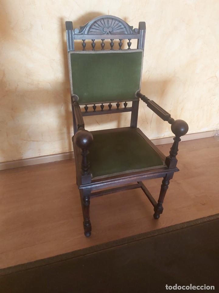 Antig&uuml;edades: DESPACHO ANTIGUO NOGAL XIX - Foto 8