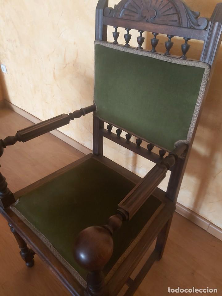 Antig&uuml;edades: DESPACHO ANTIGUO NOGAL XIX - Foto 11