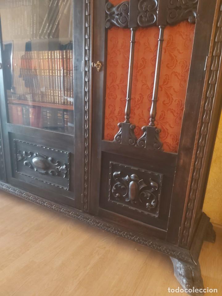 Antig&uuml;edades: DESPACHO ANTIGUO NOGAL XIX - Foto 12