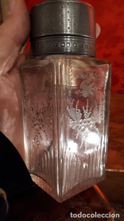 Antig&uuml;edades: Perfumero de cristal. - Foto 9