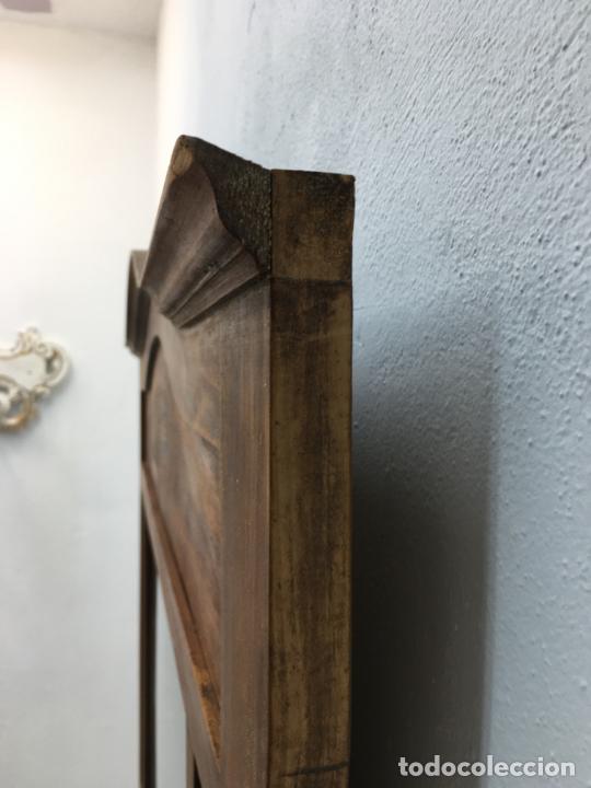 Antig&uuml;edades: ANTIGUO ESPEJO - FORMA RECTANGULAR - CRISTAL = 64,50 X 49,50 CMS. - DECAPADO - Foto 12
