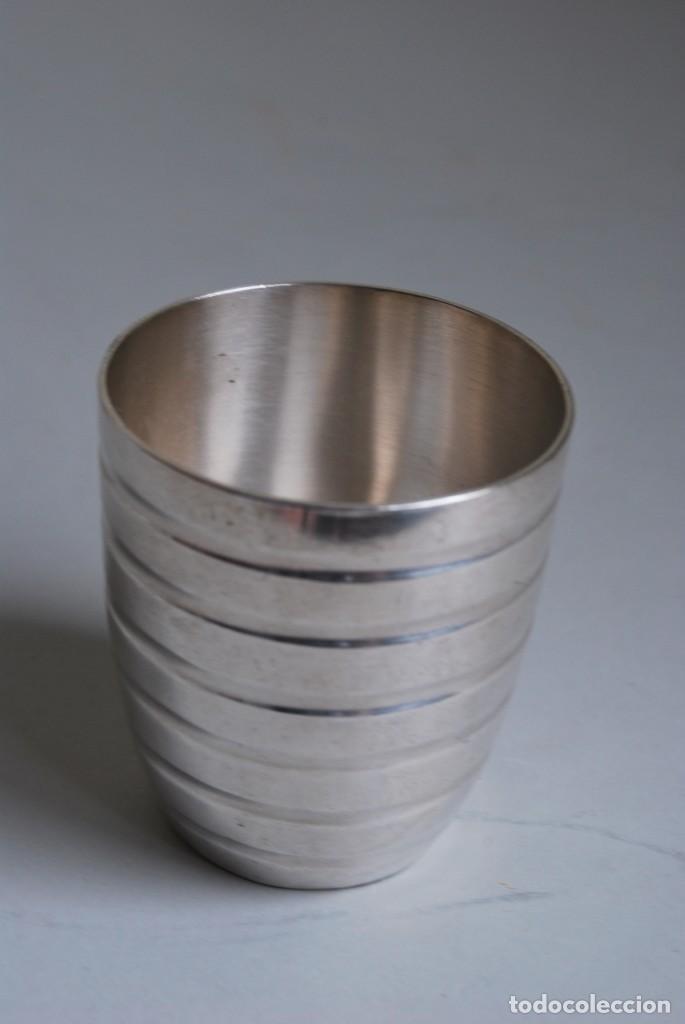 Antig&uuml;edades: VASO DE PLATA - FRANCIA - ART D&Eacute;CO - Foto 2