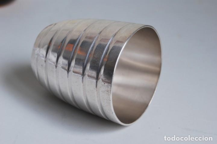 Antig&uuml;edades: VASO DE PLATA - FRANCIA - ART D&Eacute;CO - Foto 3