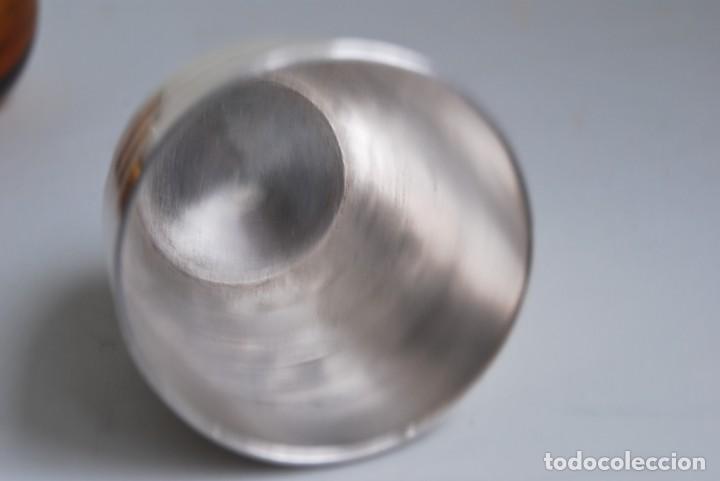 Antig&uuml;edades: VASO DE PLATA - FRANCIA - ART D&Eacute;CO - Foto 4