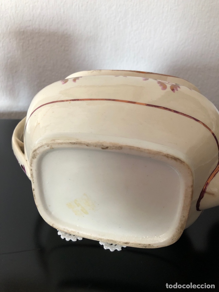 Antig&uuml;edades: Tetera de Bristol. 14 cm de altura - Foto 5