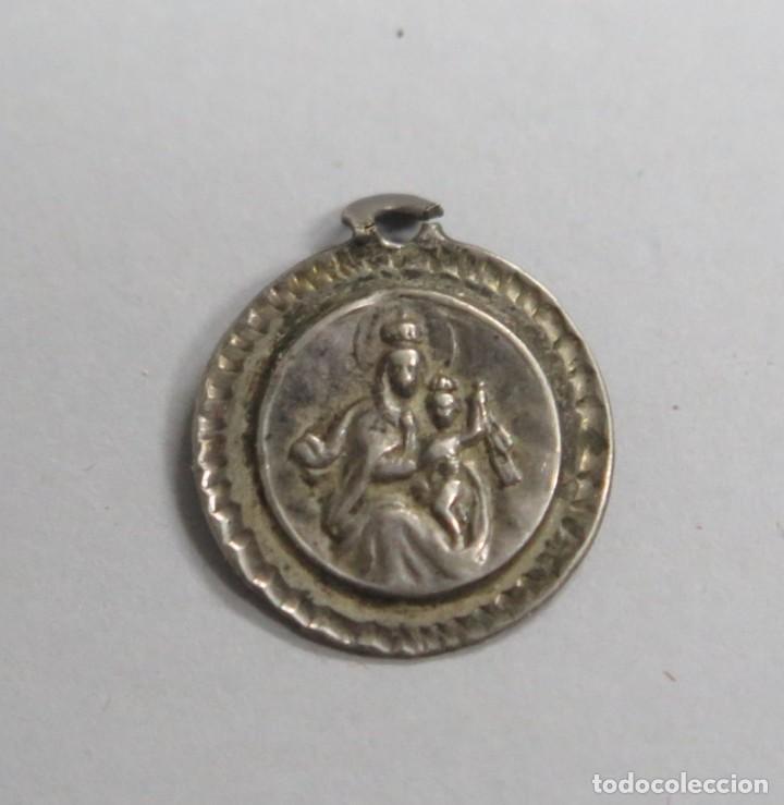 Antig&uuml;edades: MEDALLA VIRGEN DEL CARMEN. PLATA - Foto 1
