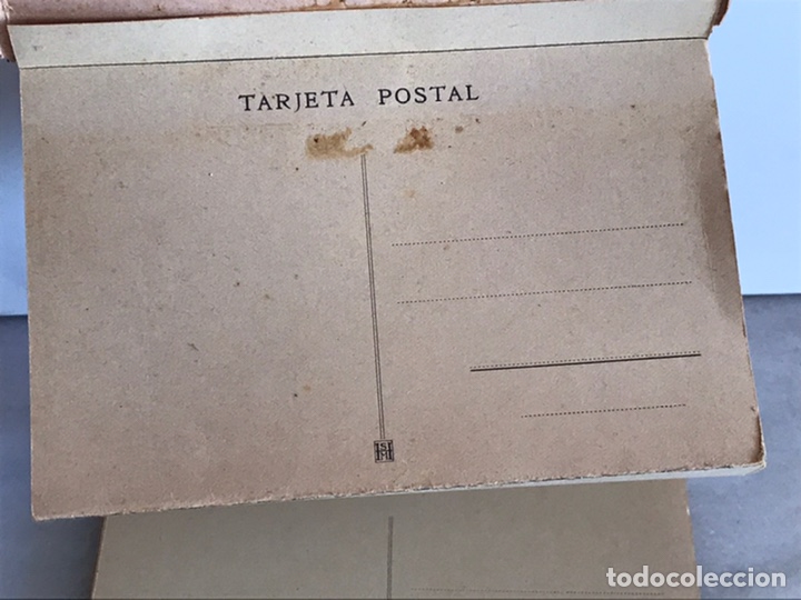 Antig&uuml;edades: Despegable de postales Zaragoza 14.5x9cm Ref C2 - Foto 2