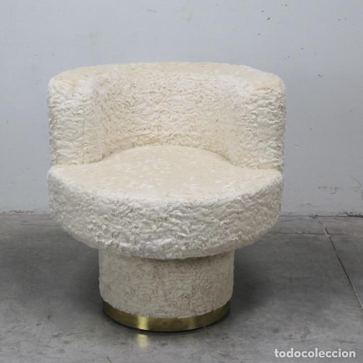 Antig&uuml;edades: Sill&oacute;n de los a&ntilde;os 70 pop vintage - Foto 2
