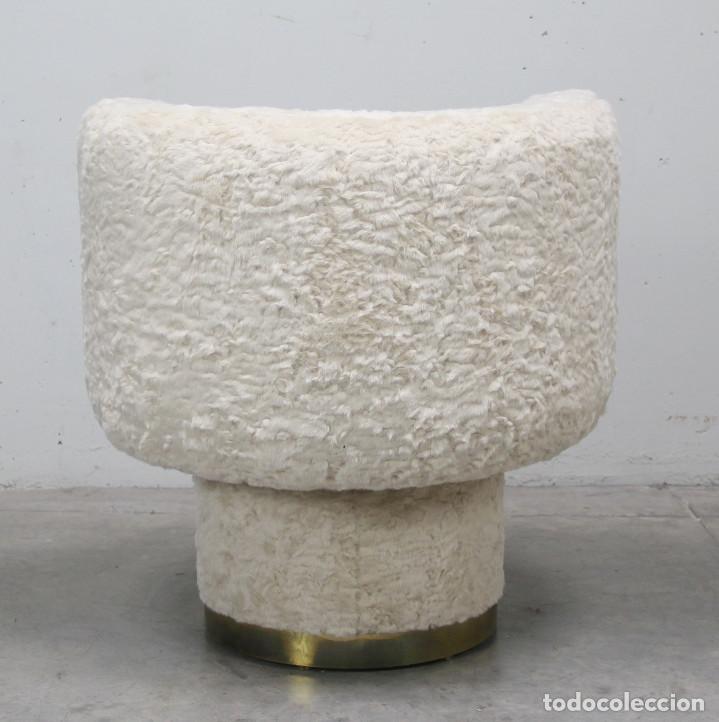 Antig&uuml;edades: Sill&oacute;n de los a&ntilde;os 70 pop vintage - Foto 4