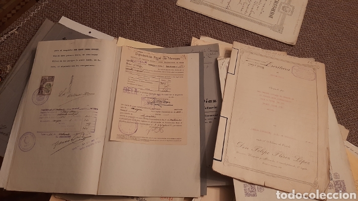 Antig&uuml;edades: Escritura notarial - Foto 3