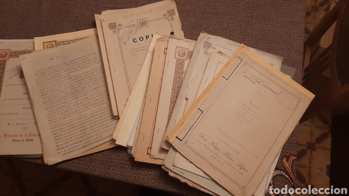 Antig&uuml;edades: Escritura notarial - Foto 1
