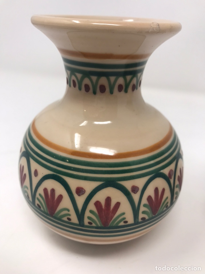 Antig&uuml;edades: Juego 2 jarrones ceramica - Foto 2