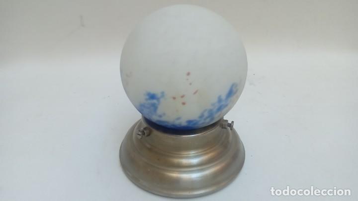 Antig&uuml;edades: lampara de mesa art deco- - Foto 3