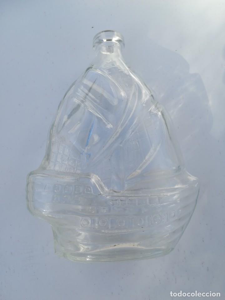 Antig&uuml;edades: Botella cristal barco - Foto 3