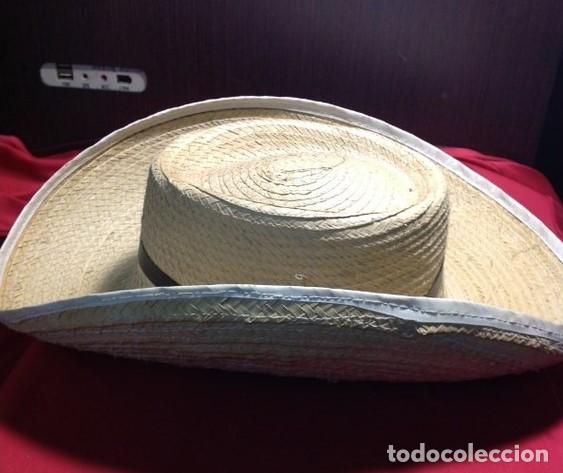 Antig&uuml;edades: SOMBRERO HOJA DE PALMA.. - Foto 2
