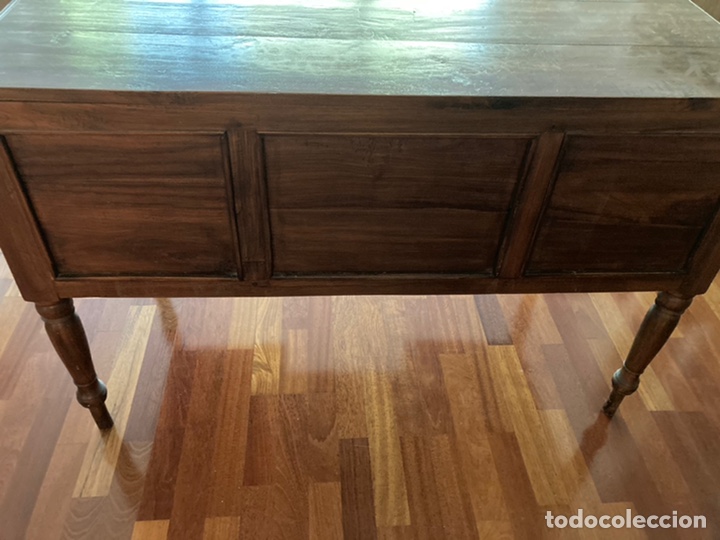 Antig&uuml;edades: Mesa escritorio- 5 cajones - Foto 7
