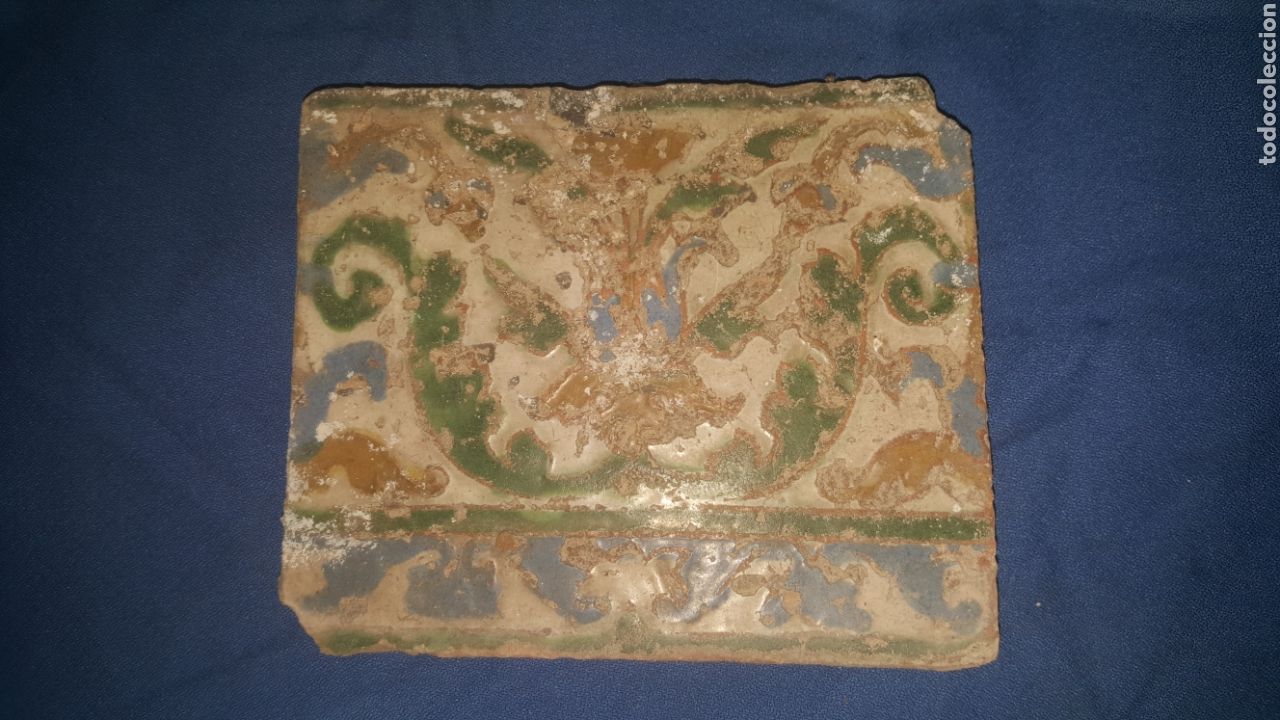 Antig&uuml;edades: azulejo Toledo siglo XVI - Foto 1