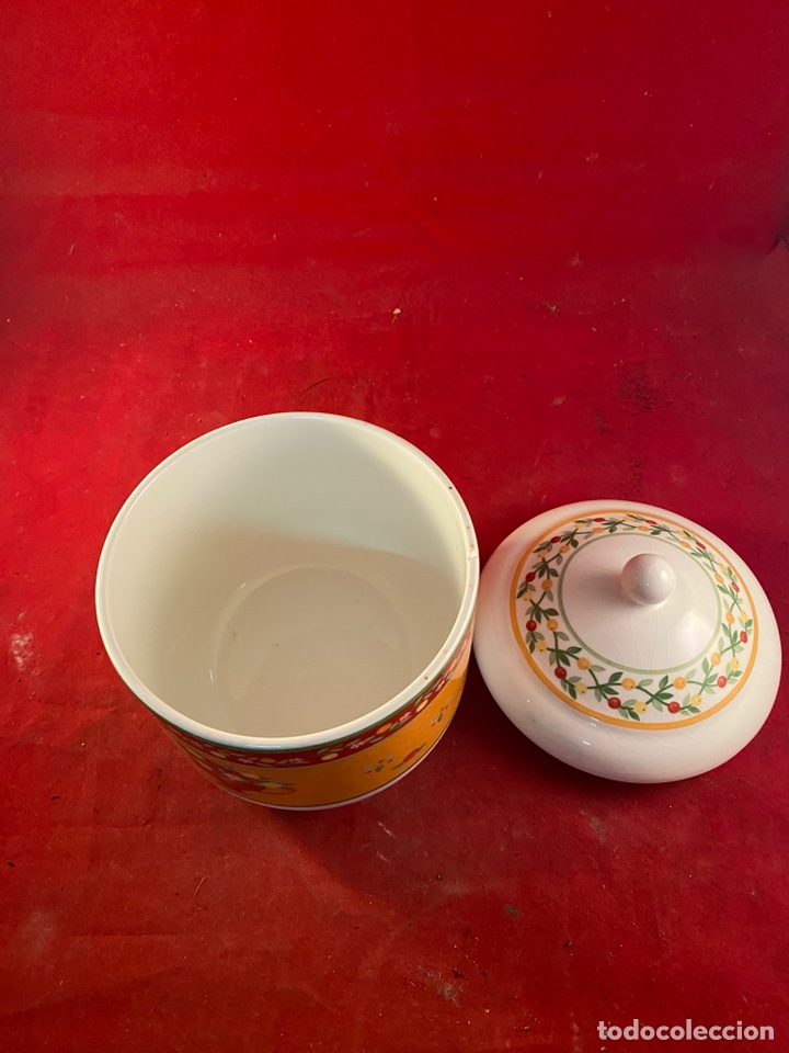 Antig&uuml;edades: Jarra cer&aacute;mica floreada - Foto 5