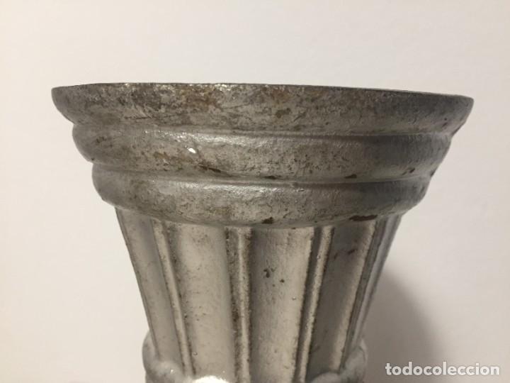 Antig&uuml;edades: JARRON FLORERO COPA HIERRO FUNDIDO - Foto 5