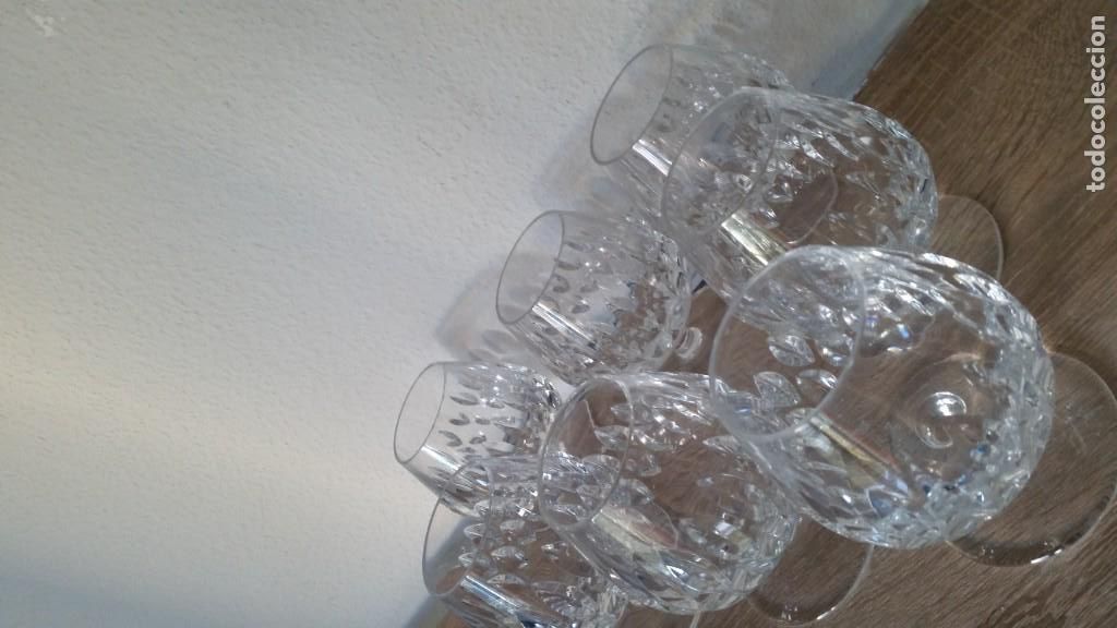 Antig&uuml;edades: 7COPAS A CONAKE ,CRISTA BOHEMIA - Foto 1