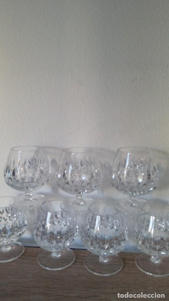 Antig&uuml;edades: 7COPAS A CONAKE ,CRISTA BOHEMIA - Foto 8