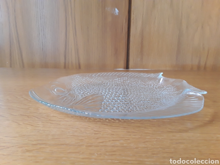 Antig&uuml;edades: FUENTE DE CRISTAL EN FORMA DE PESCADO - Foto 1