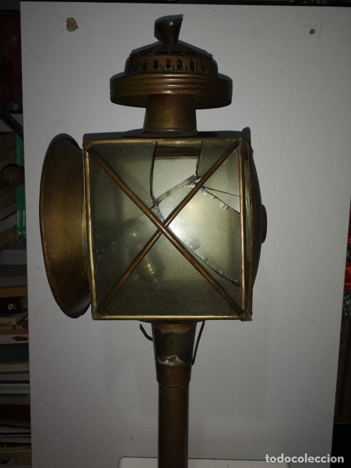 Antig&uuml;edades: Gran Farol de carruaje 64*22 - Foto 2