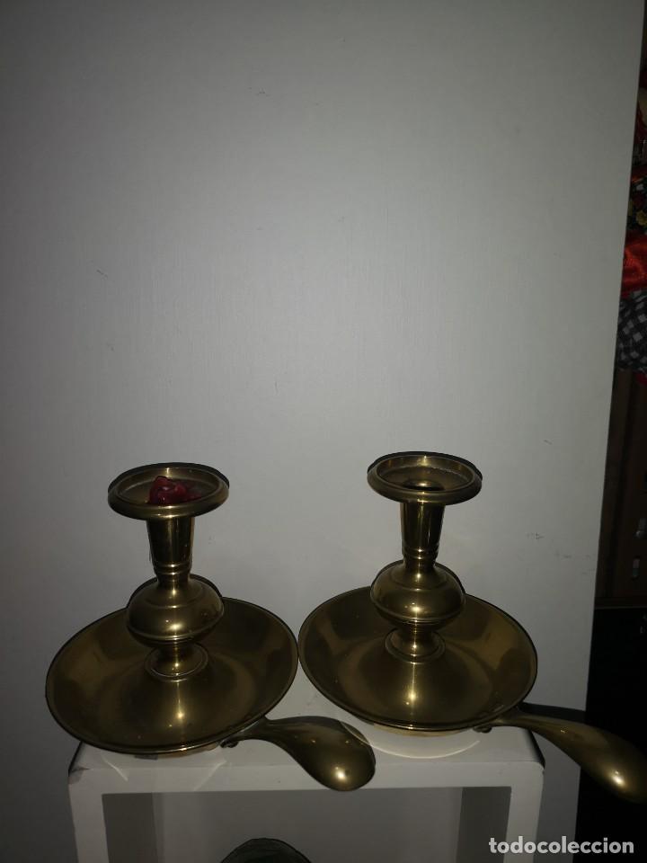 Antig&uuml;edades: Palmatorias de bronce - Foto 1