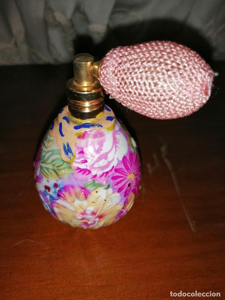 Antig&uuml;edades: Perfumero de cristal - Foto 2