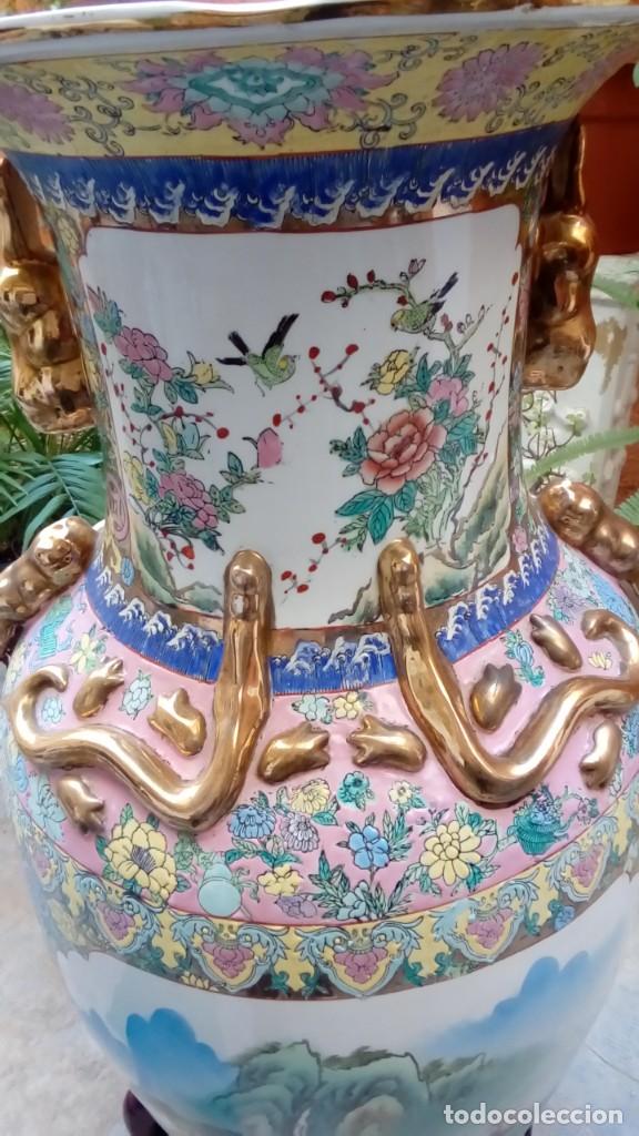 Antig&uuml;edades: jarron oriental -gran tama&ntilde;o- - Foto 2