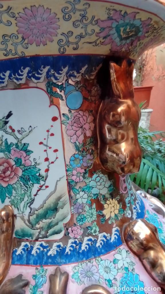 Antig&uuml;edades: jarron oriental -gran tama&ntilde;o- - Foto 8