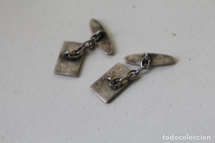 Antig&uuml;edades: gemelos de plata chapados en oro 14. - Foto 2