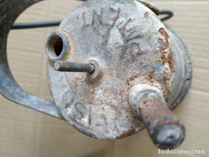 Antig&uuml;edades: Carburo para iluminaci&oacute;n, con marca - Foto 5