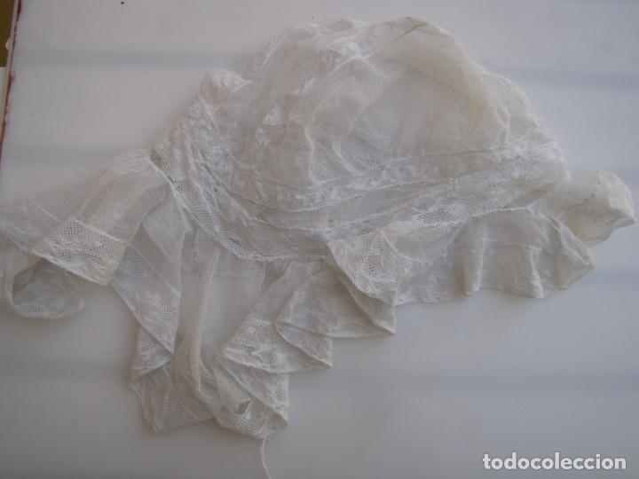 Antig&uuml;edades: 9.- Gorro de encaje modernista - Foto 5