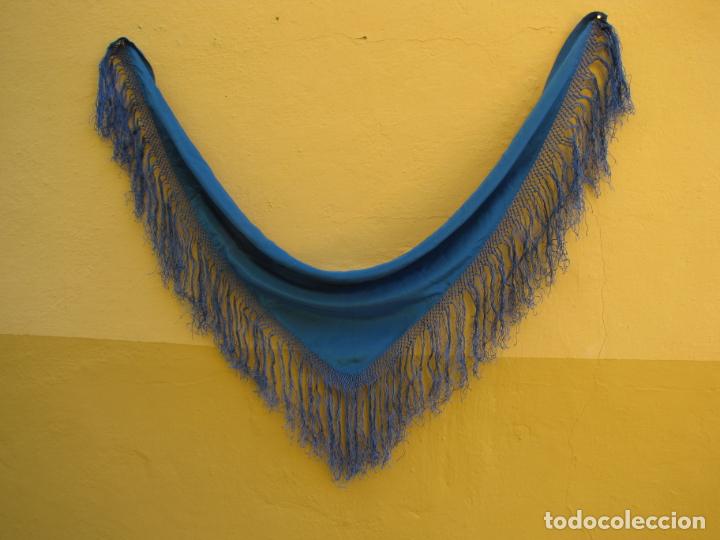Antig&uuml;edades: 9.- Pa&ntilde;oleta azul - Foto 2