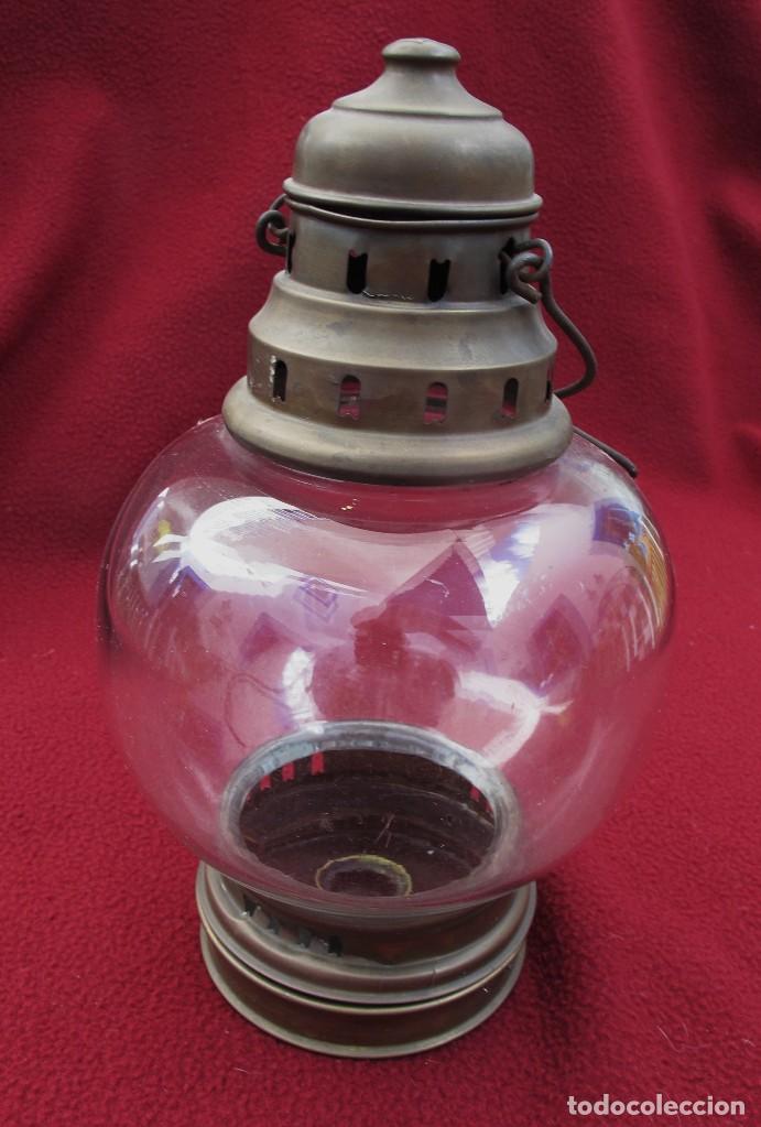 Antig&uuml;edades: Antiguo farol o l&aacute;mpara - Foto 2