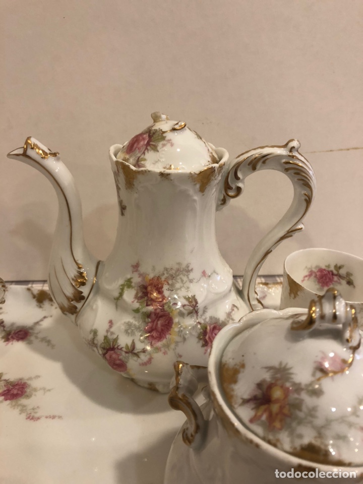 Antig&uuml;edades: Juego de caf&eacute; Limoges Haviland - Foto 8
