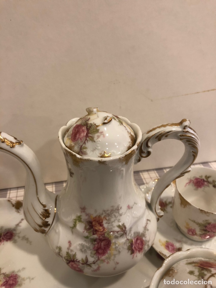 Antig&uuml;edades: Juego de caf&eacute; Limoges Haviland - Foto 9