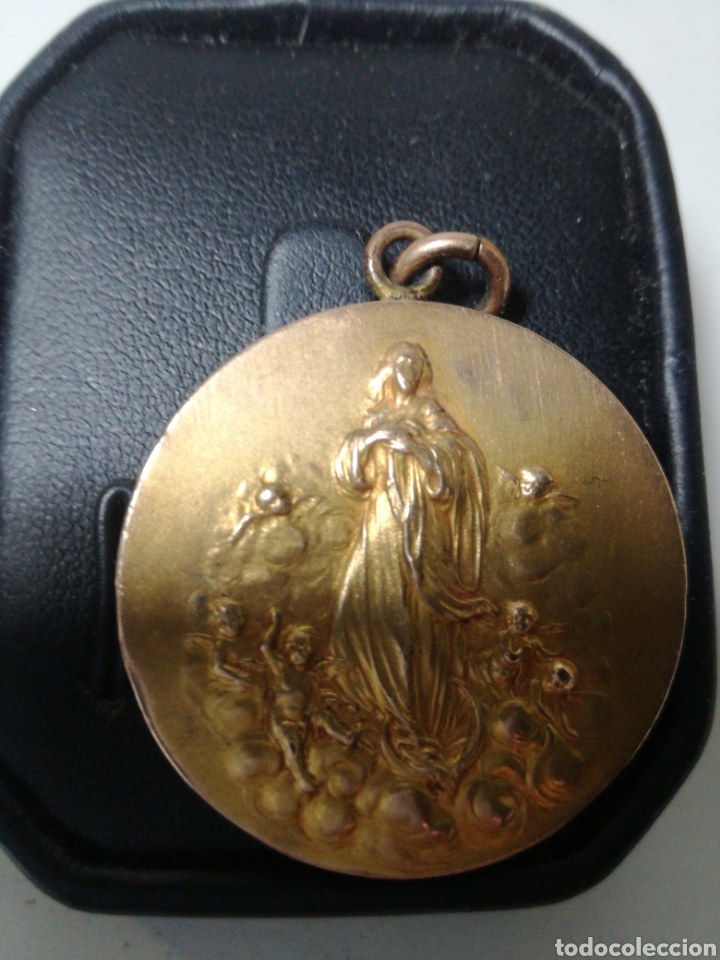 Antig&uuml;edades: Preciosa medalla Virgen Inmaculada - Foto 1