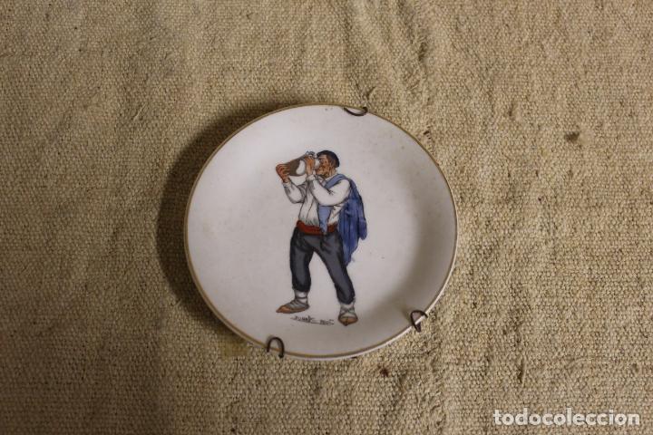 Antig&uuml;edades: platito de porcelana - Foto 5